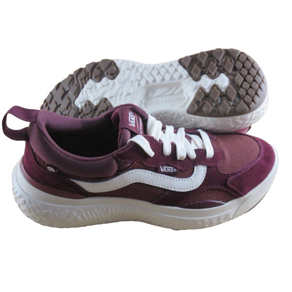 Vans Women's UltraRange Neo Vr3 Trail Shoes Port Red True White Size 8 NIB - Picture 2 of 7